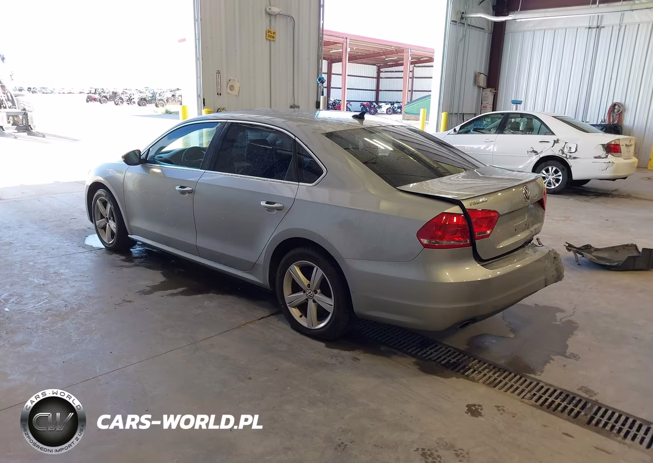 2012 Volkswagen Passat 2.5L Se VIN:1VWBP7A34CC084071 - 3
