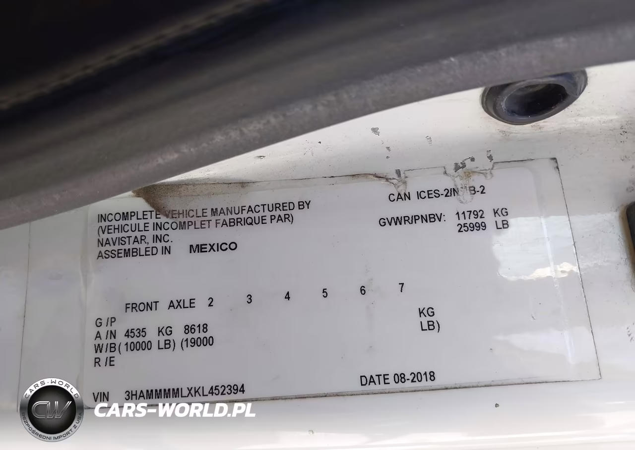 2019 International Durastar 4300 VIN:3HAMMMMLXKL452394 - 8
