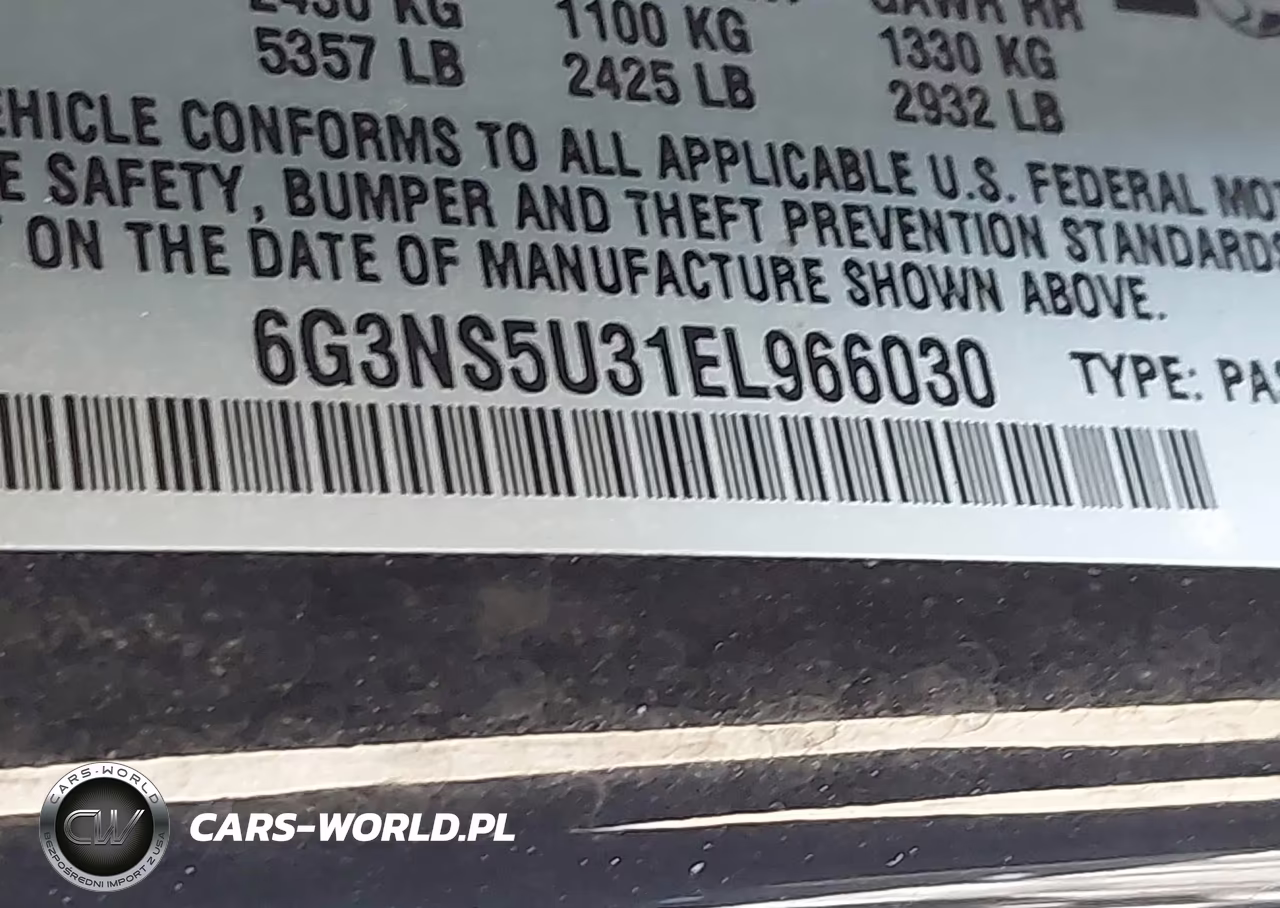 2014 Chevrolet Caprice Police VIN:6G3NS5U31EL966030 - 9