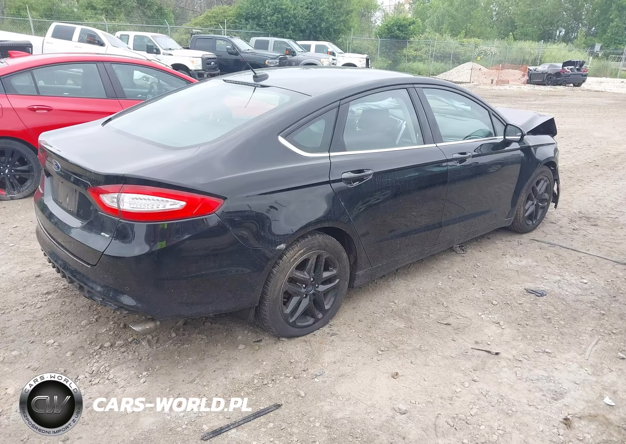 2016 Ford Fusion Se VIN:3FA6P0H74GR115059 - 4