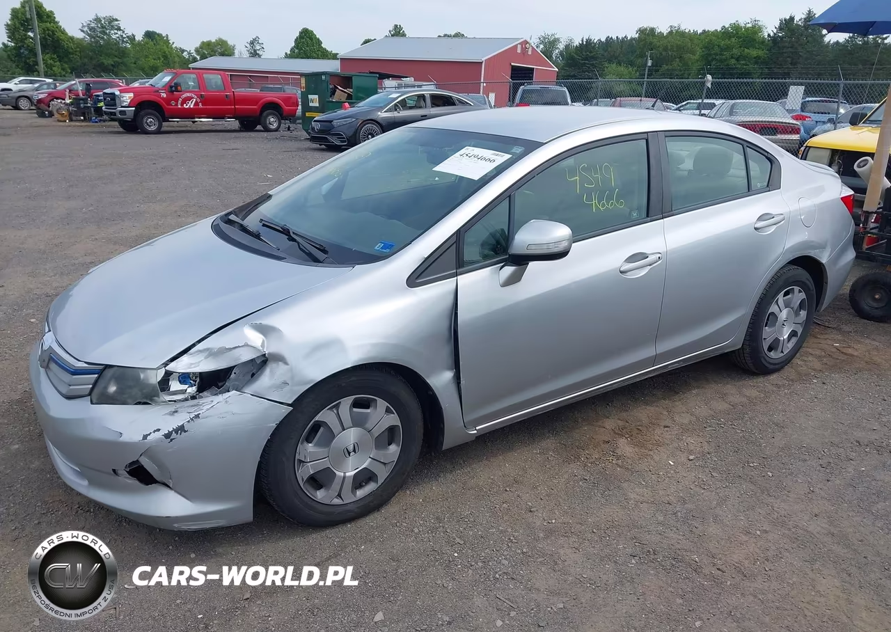 2012 Honda Civic Hybrid VIN:JHMFB4F33CS003432 - 2