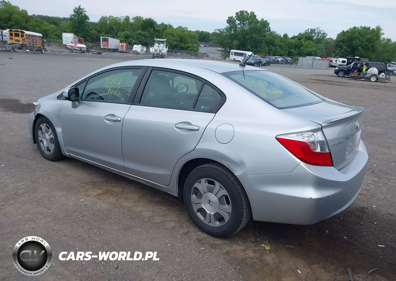 2012 Honda Civic Hybrid VIN:JHMFB4F33CS003432 - 3