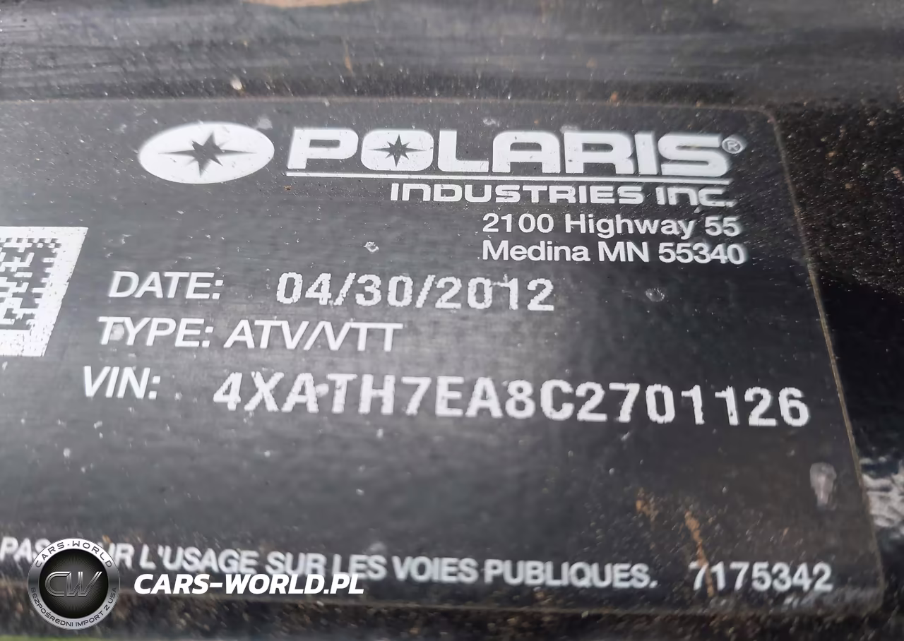 2012 Polaris Ranger 800 Xp Eps VIN:4XATH7EA8C2701126 - 10