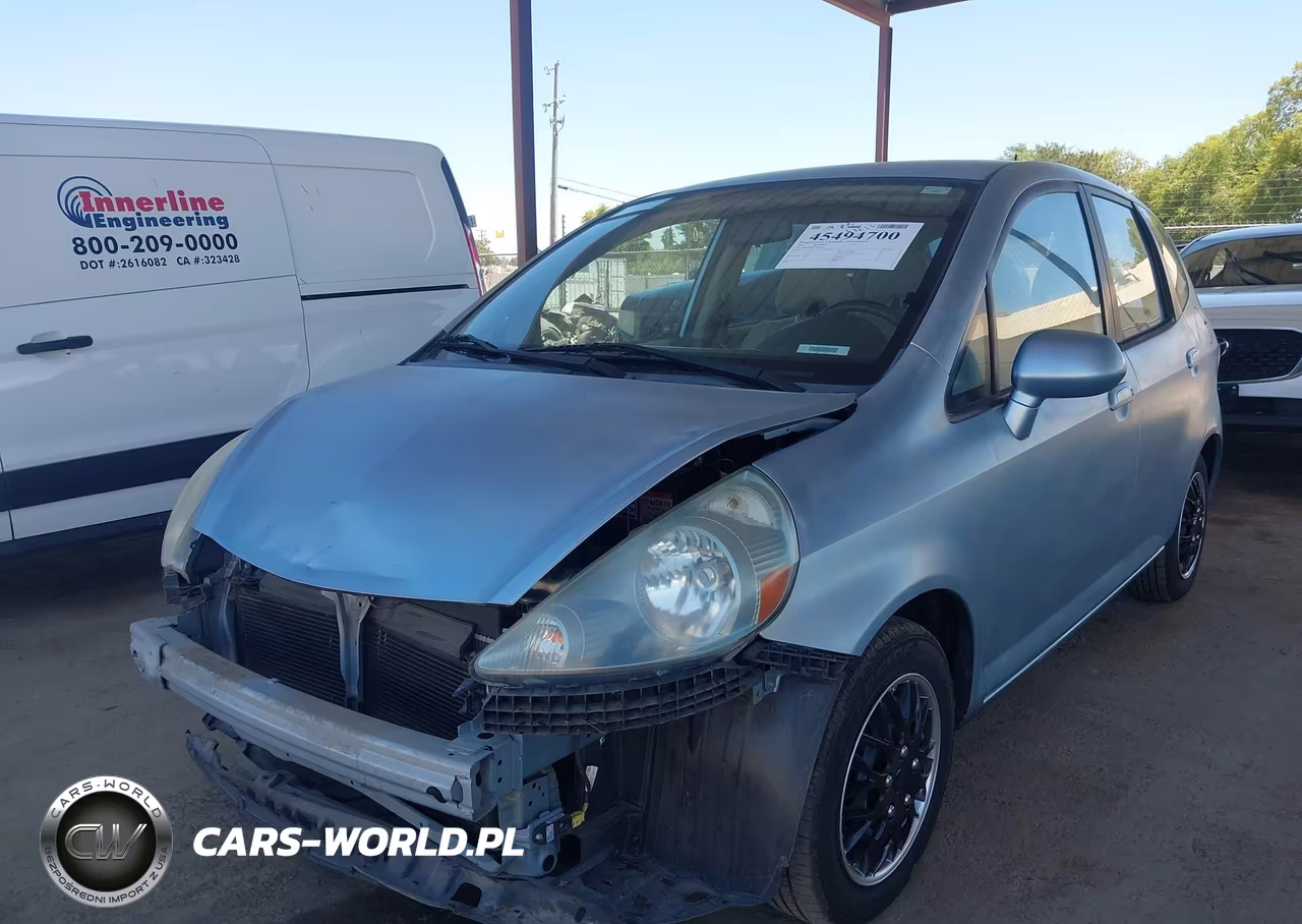 2007 Honda Fit VIN:JHMGD38477S010212 - 2