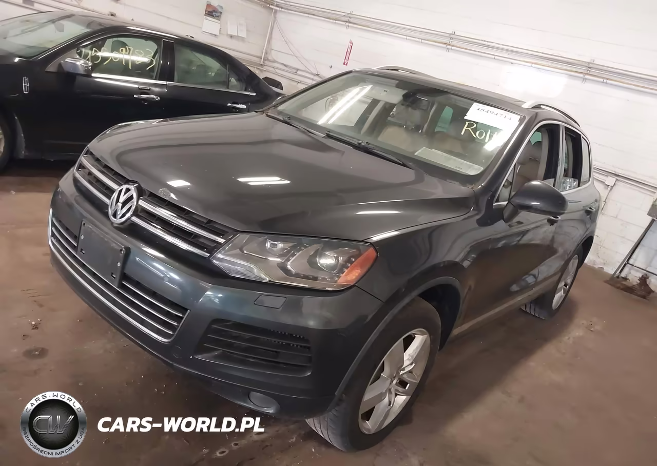 2011 Volkswagen Touareg Tdi Lux VIN:WVGFK9BPXBD006740 - 2