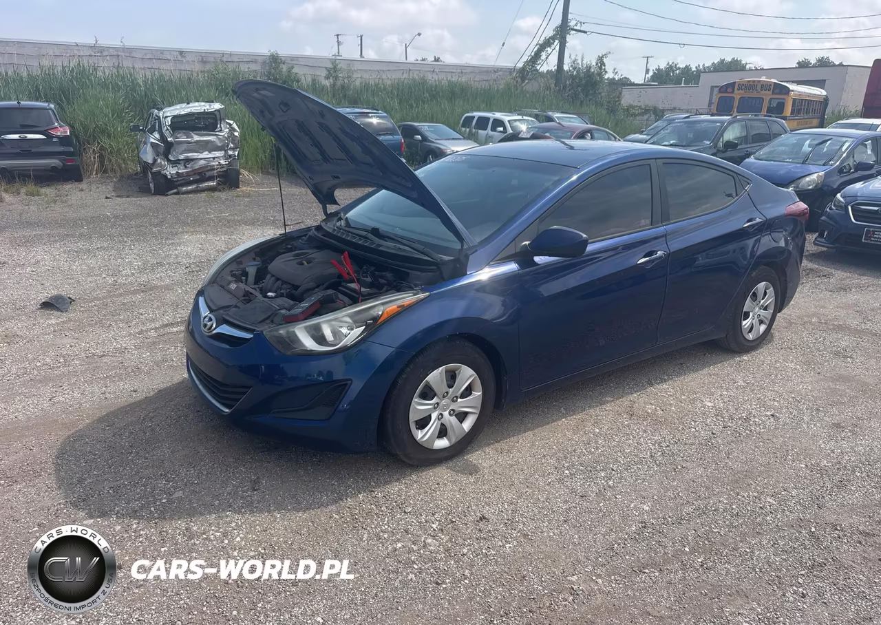2016 Hyundai Elantra Se VIN:5NPDH4AE7GH682447 - 2