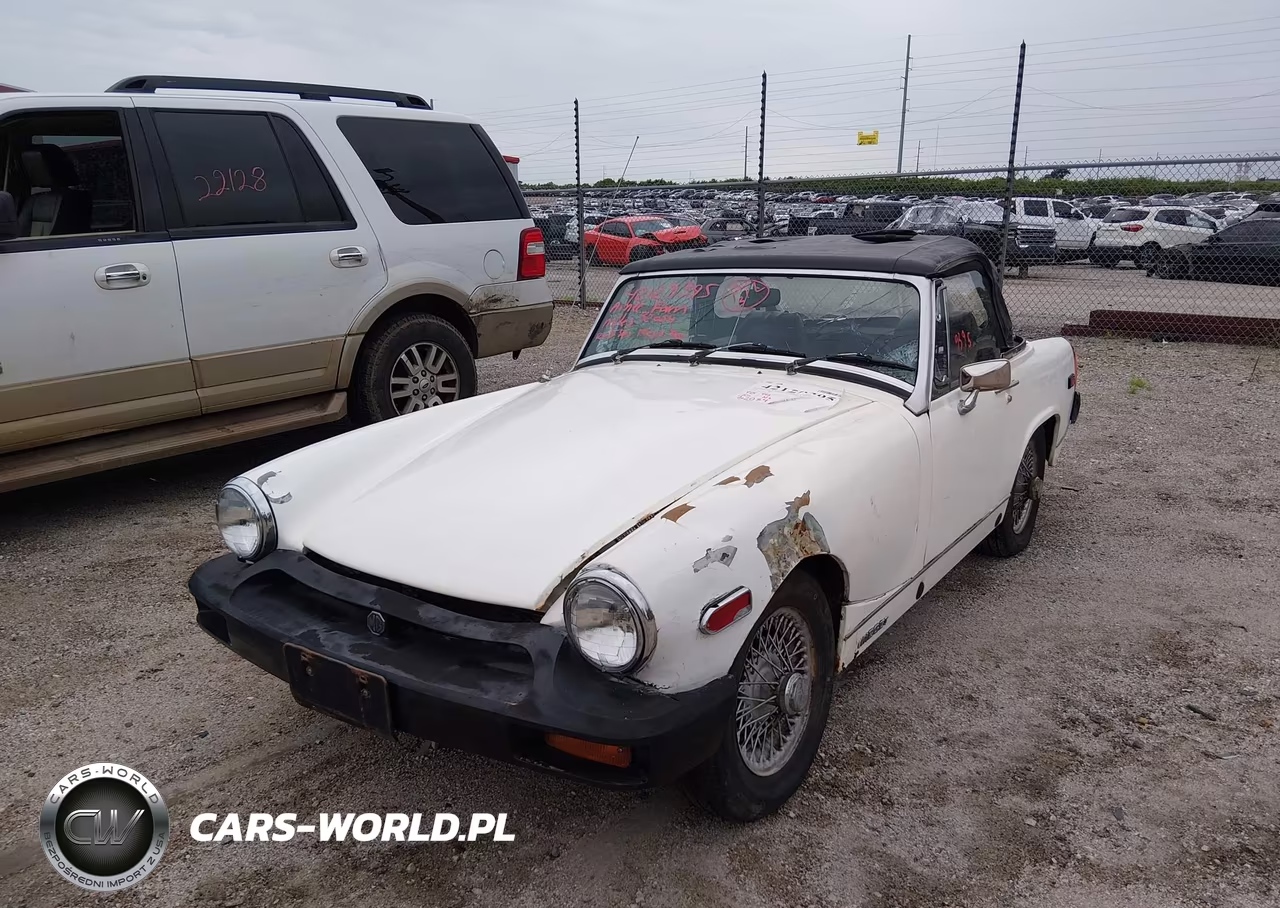 1978 MG MG VIN:GAN6U209475G - 2