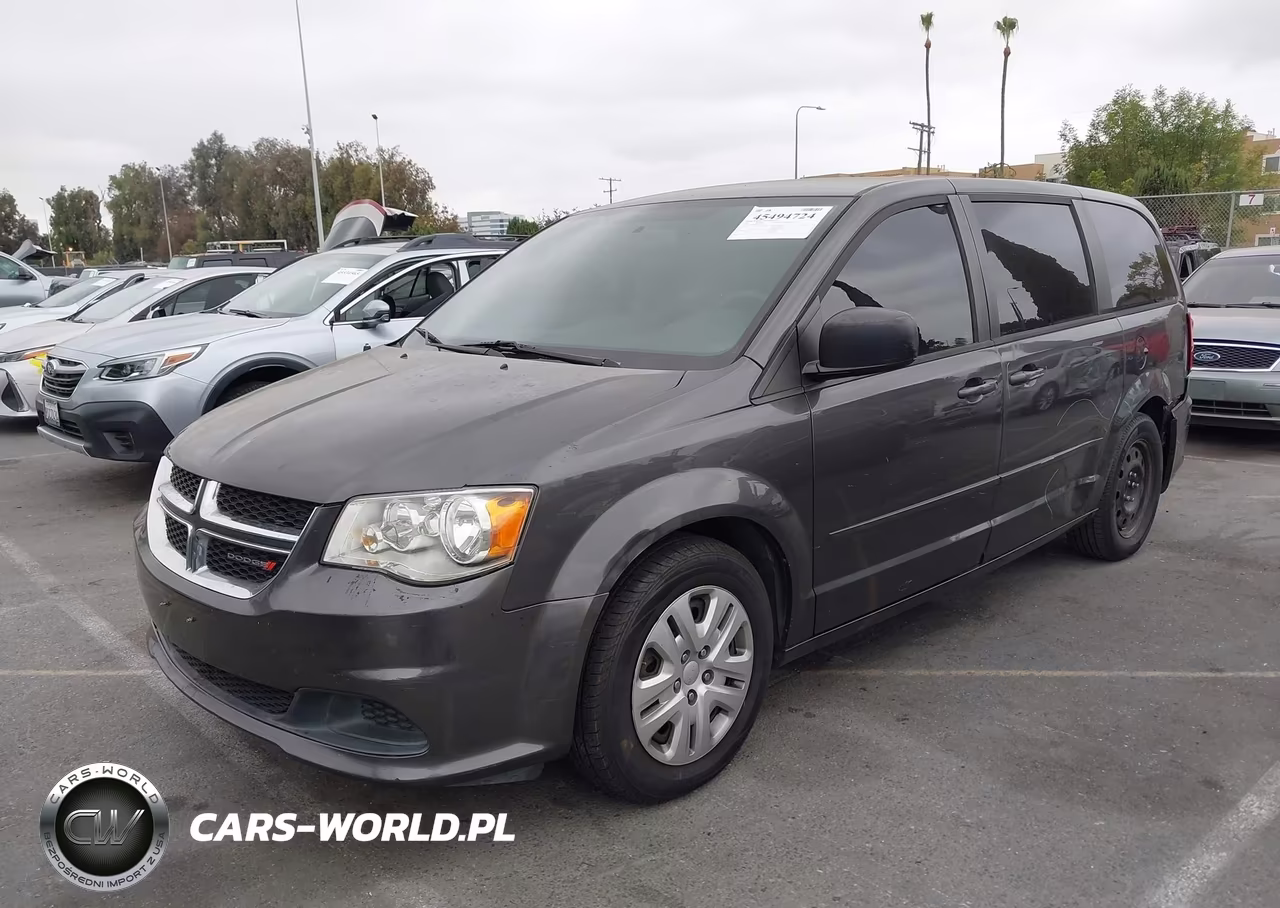 2016 Dodge Grand Caravan Se VIN:2C4RDGBG9GR262730 - 2