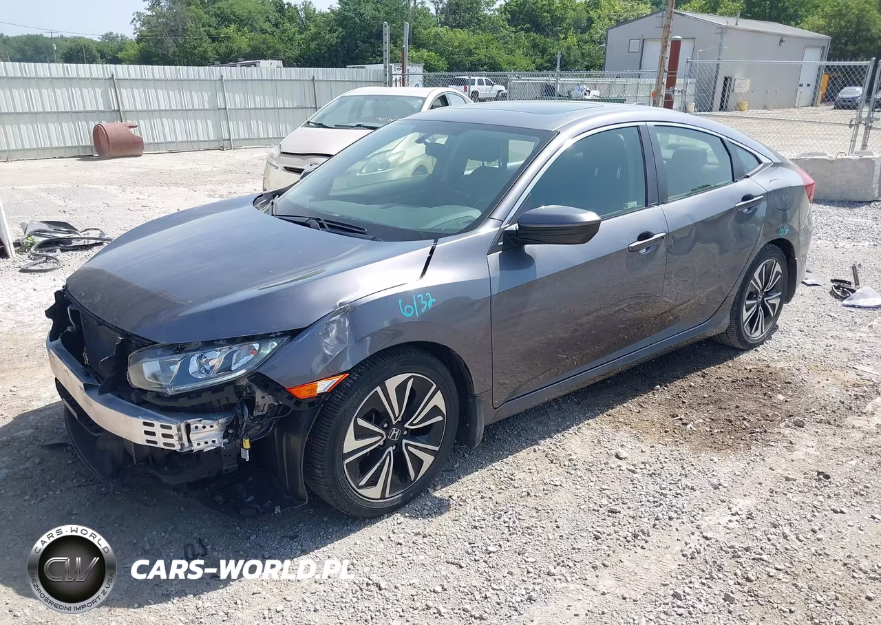 2018 Honda Civic Ex-T VIN:JHMFC1F38JX039483 - 2