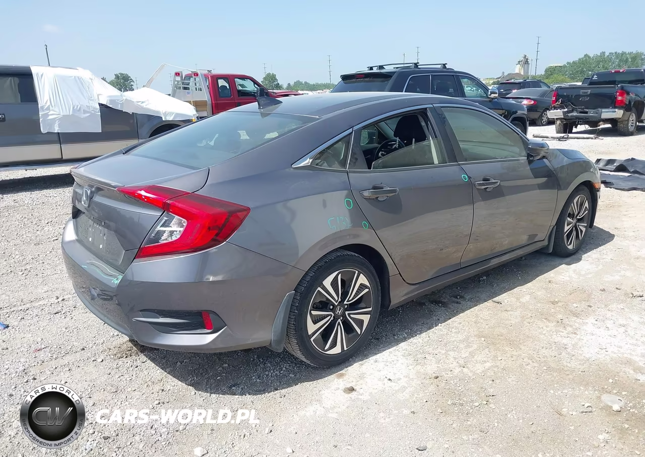 2018 Honda Civic Ex-T VIN:JHMFC1F38JX039483 - 4