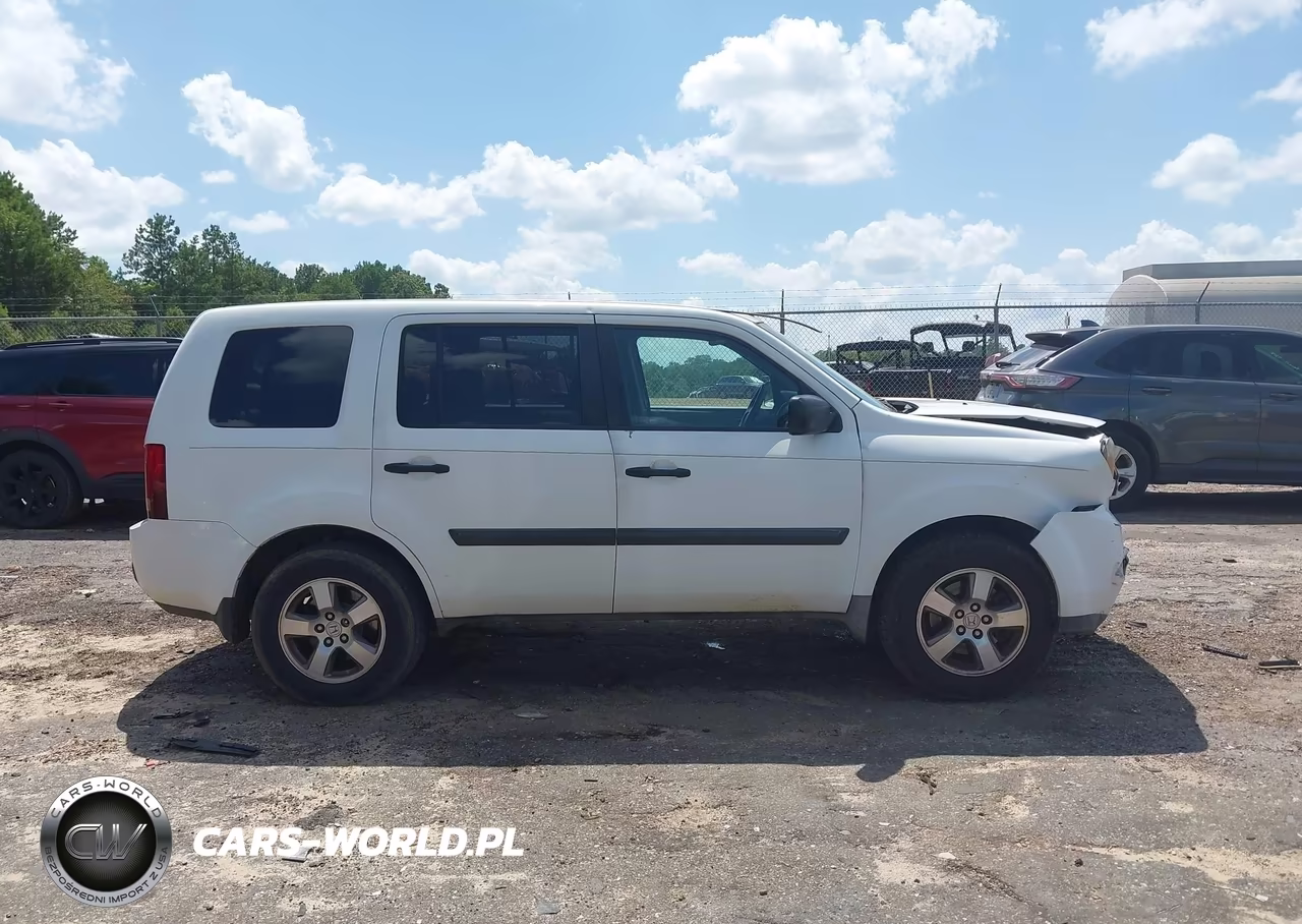 2009 Honda Pilot Lx VIN:5FNYF38279B023511 - 12