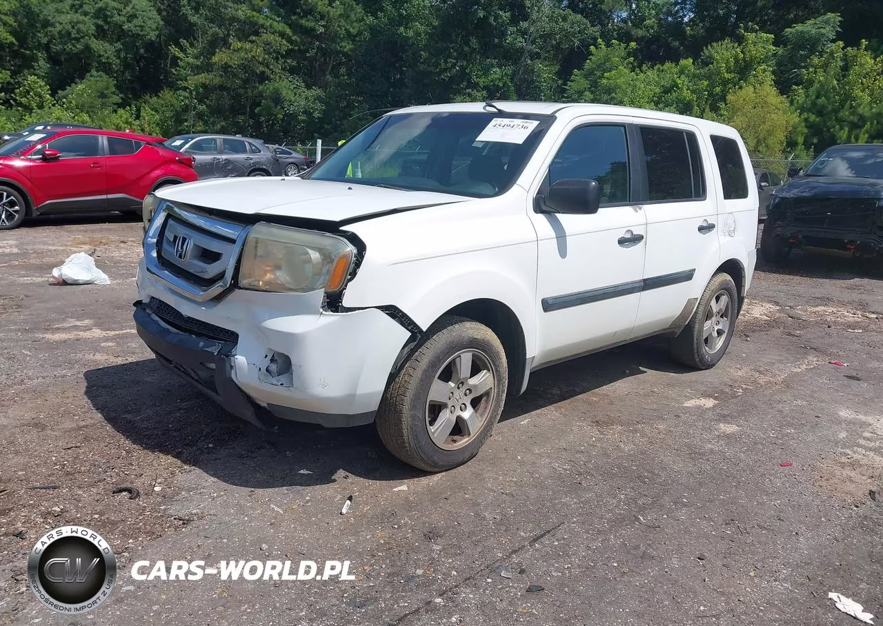 2009 Honda Pilot Lx VIN:5FNYF38279B023511 - 2