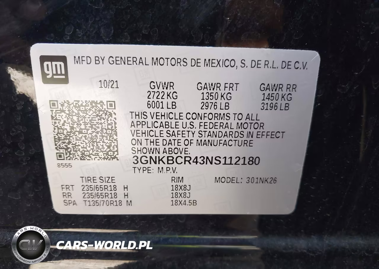 2022 Chevrolet Blazer Fwd 2Lt VIN:3GNKBCR43NS112180 - 9
