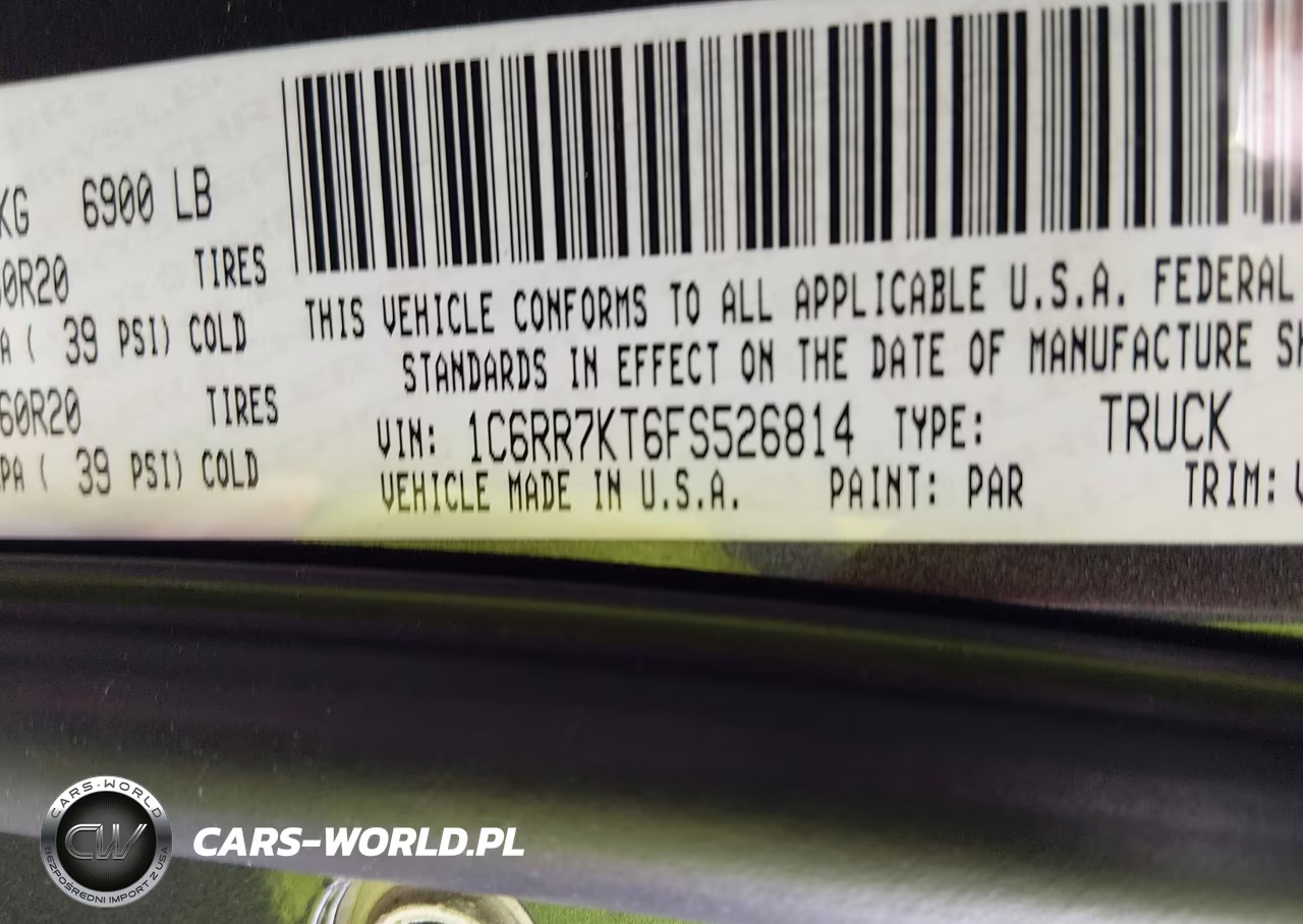 2015 Ram 1500 Express VIN:1C6RR7KT6FS526814 - 9