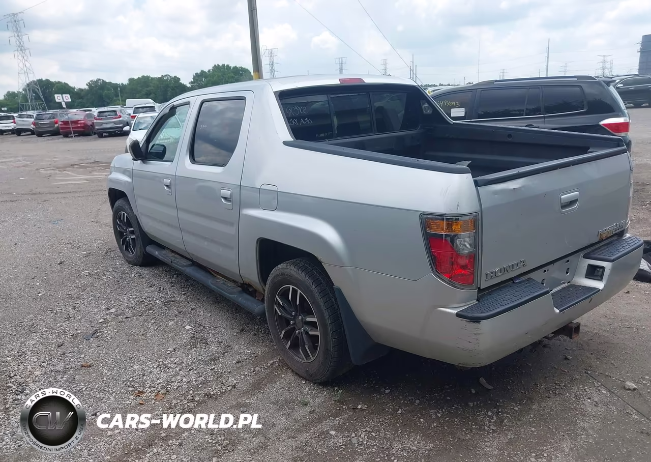 2008 Honda Ridgeline Rtx VIN:2HJYK163X8H503266 - 3