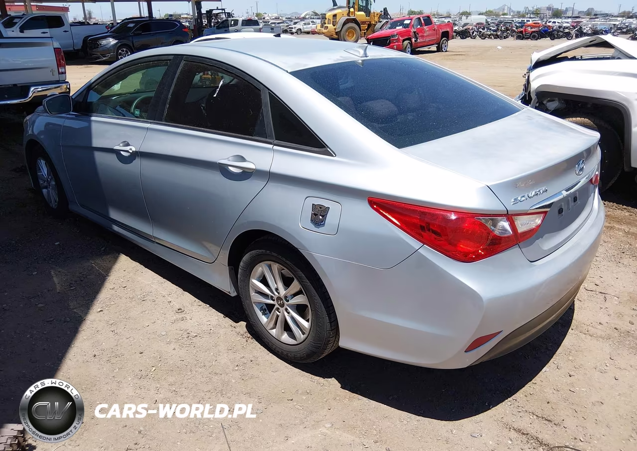 2014 Hyundai Sonata Gls VIN:5NPEB4AC4EH851776 - 3