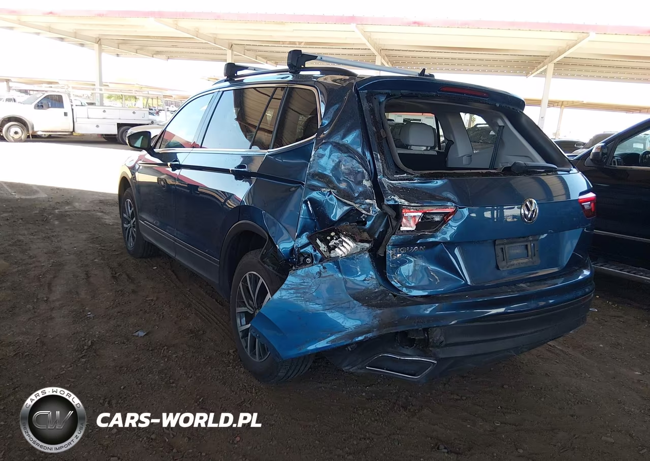 2019 Volkswagen Tiguan 2.0T Se-2.0T Sel-2.0T Sel R-Line-2.0T Sel R-Line Black VIN:3VV3B7AX9KM194086 - 3
