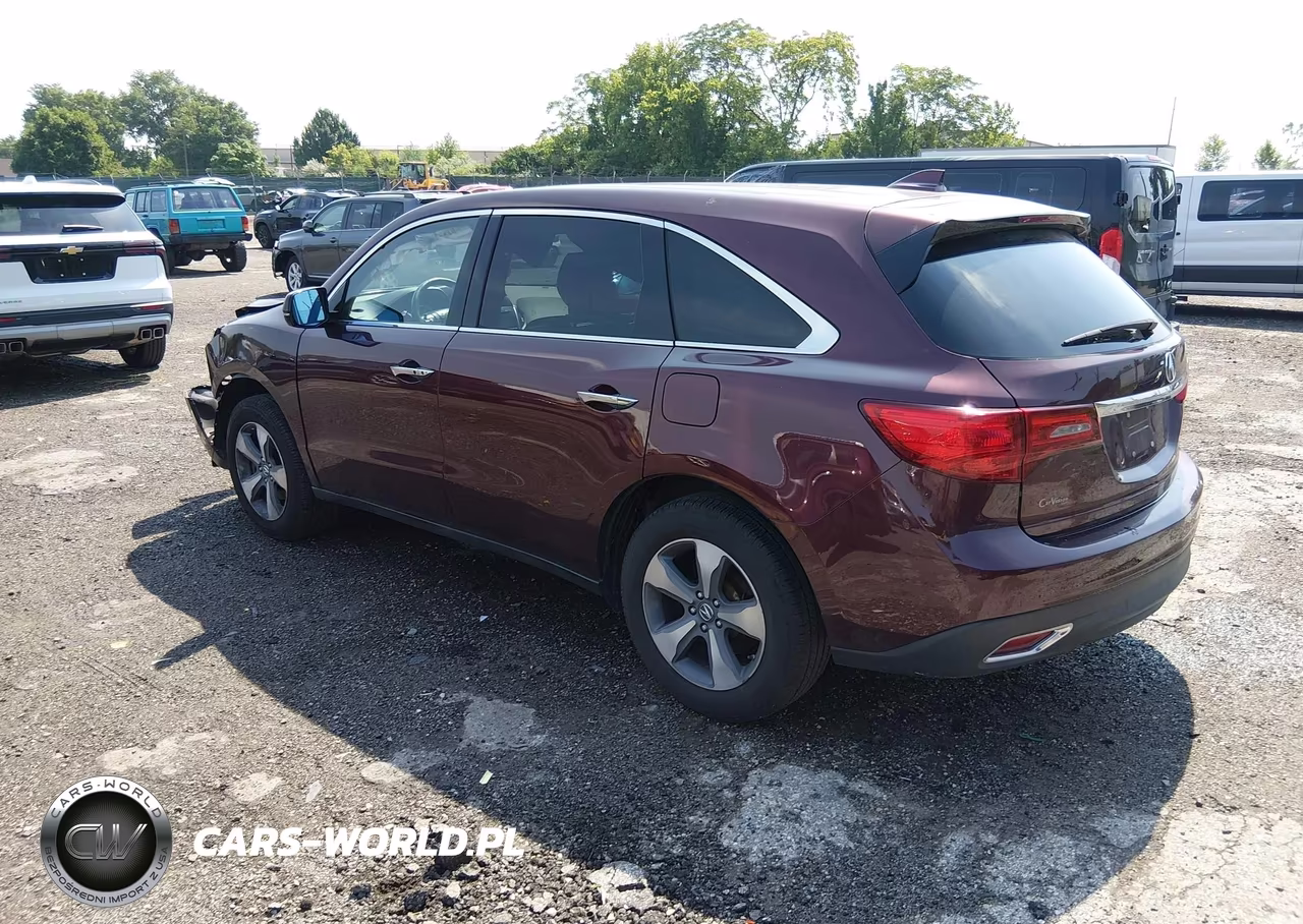 2016 Acura Mdx Acurawatch Plus Package VIN:5FRYD4H24GB035784 - 3