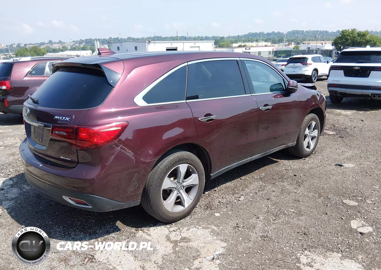 2016 Acura Mdx Acurawatch Plus Package VIN:5FRYD4H24GB035784 - 4