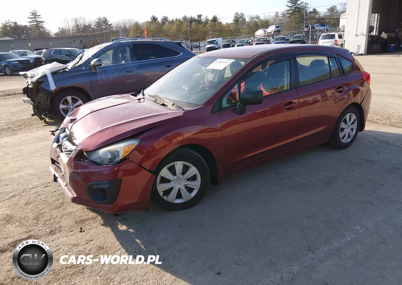 2013 Subaru Impreza 2.0I VIN:JF1GPAA65D2878252 - 2