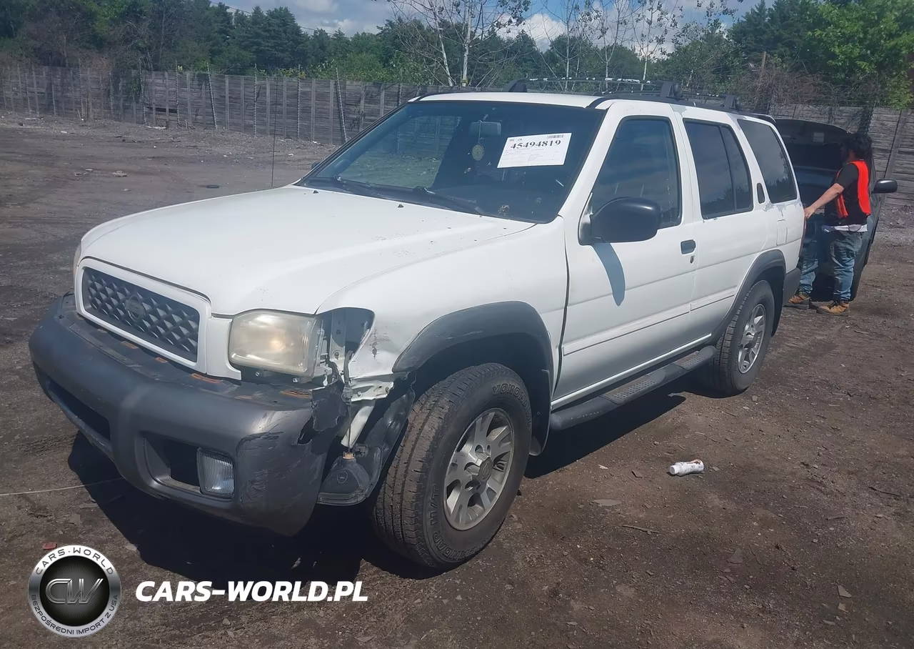 2001 Nissan Pathfinder Se VIN:JN8DR07X01W510667 - 2