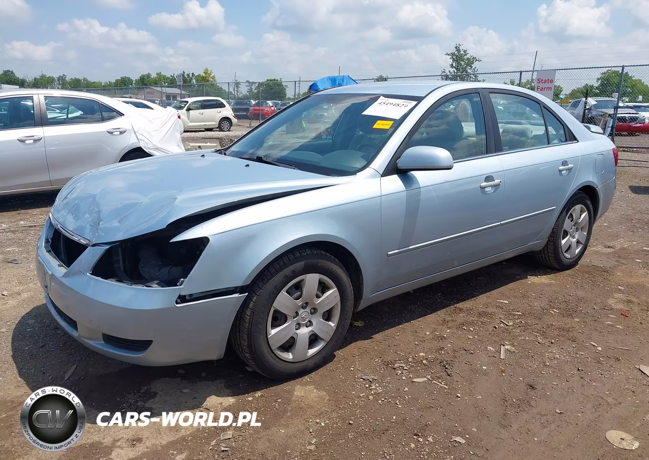 2007 Hyundai Sonata Gls-Gls W-Xm VIN:5NPET46C87H232607 - 2