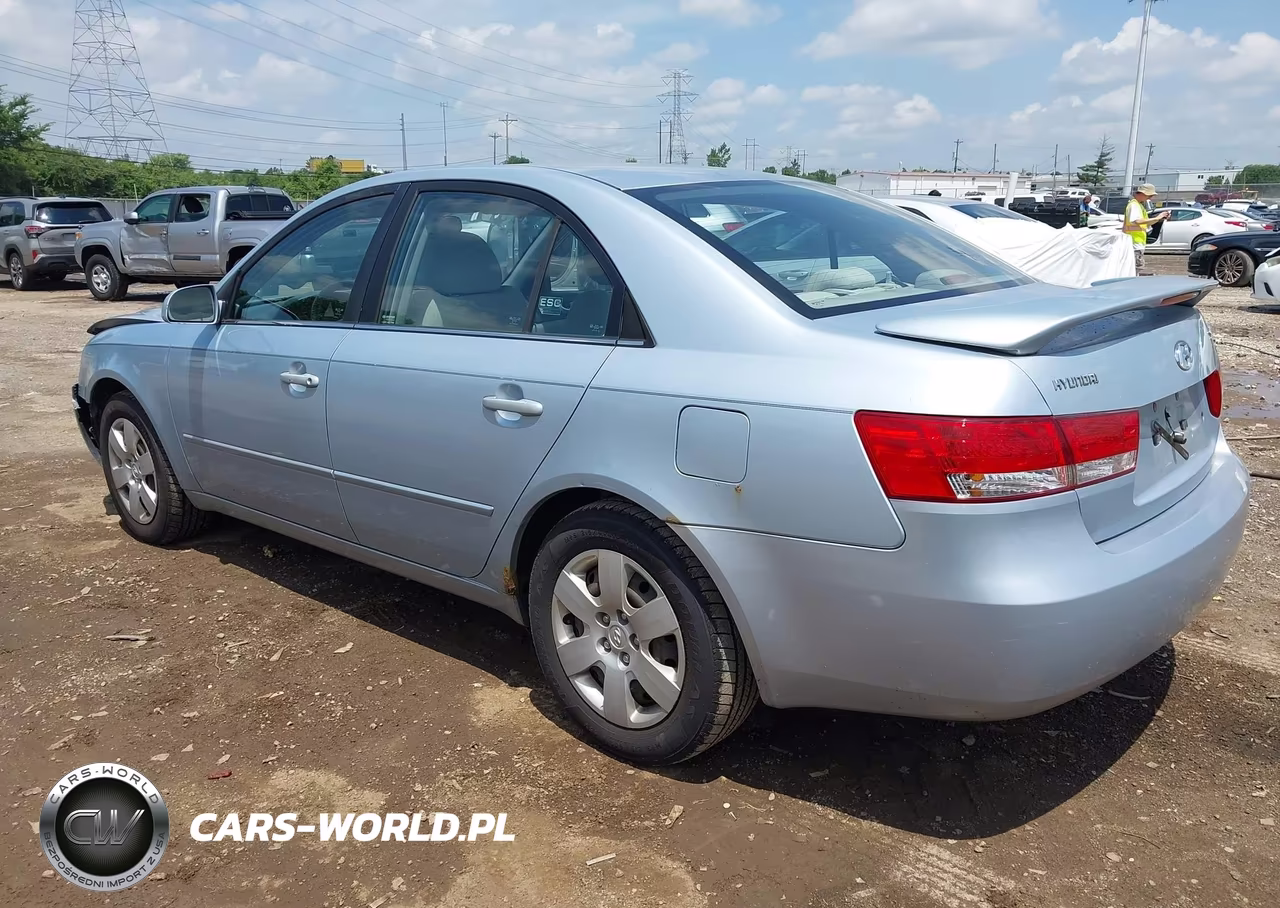 2007 Hyundai Sonata Gls-Gls W-Xm VIN:5NPET46C87H232607 - 3