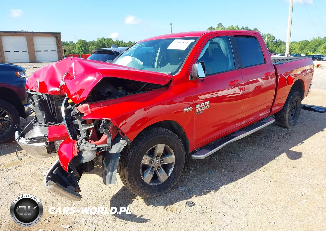 2019 Ram 1500 Classic Slt 4X4 6'4 Box VIN:1C6RR7TT0KS516885 - 2