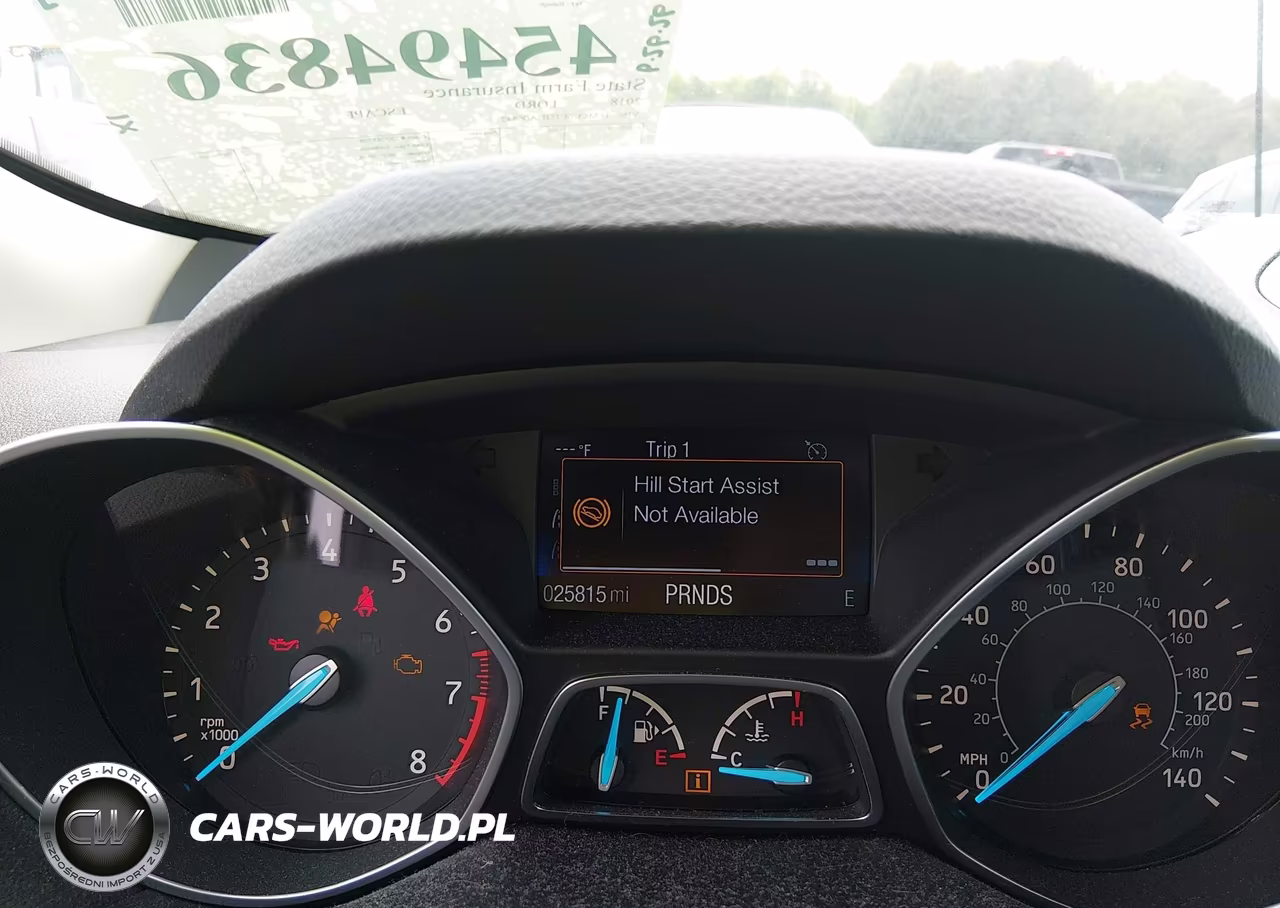 2018 Ford Escape S VIN:1FMCU0F75JUA06842 - 7