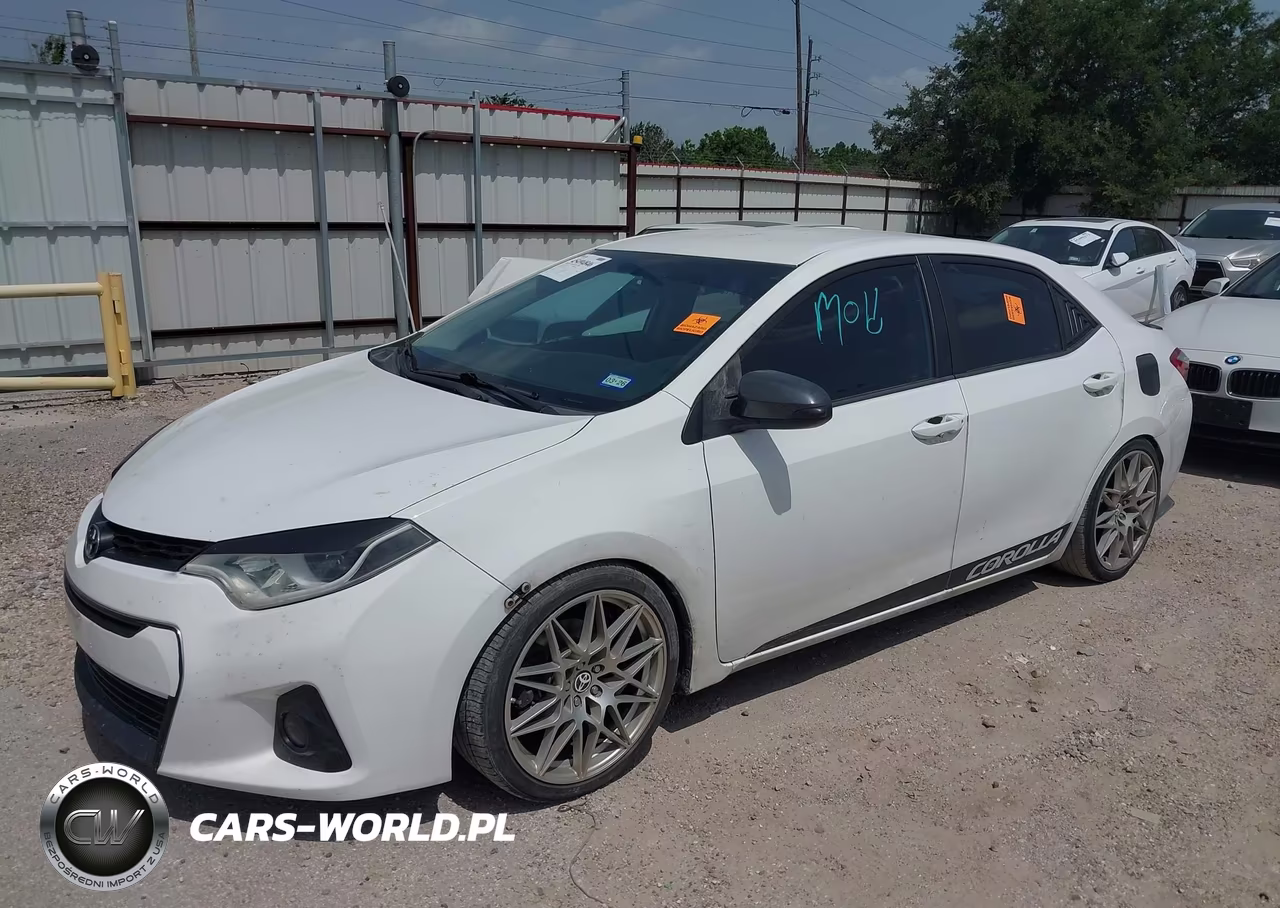 2015 Toyota Corolla S Plus VIN:2T1BURHEXFC406383 - 2