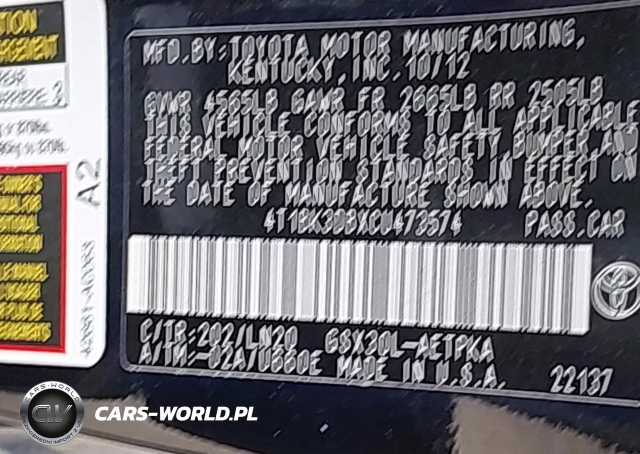 2012 Toyota Avalon Limited VIN:4T1BK3DBXCU473574 - 9