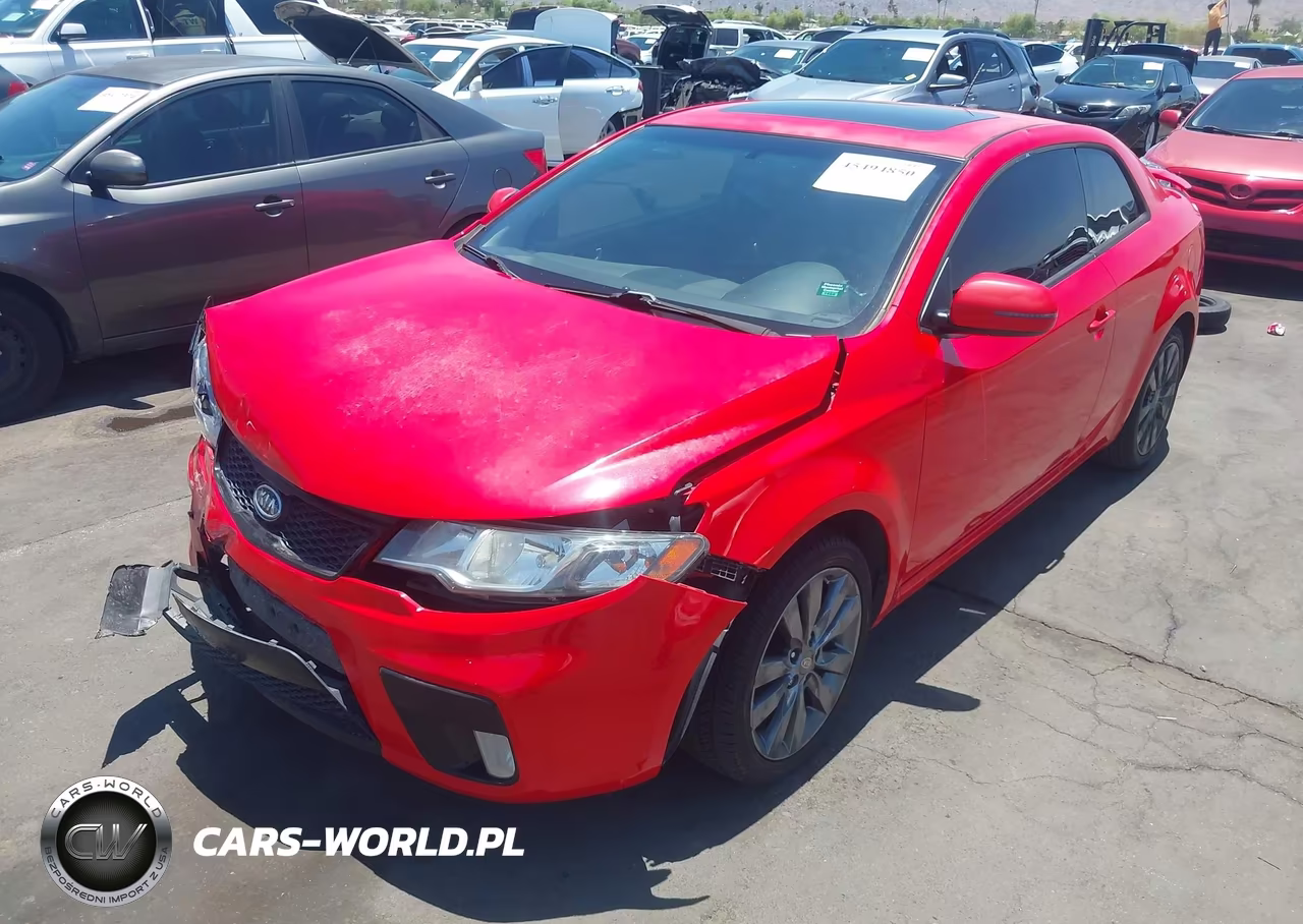 2011 Kia Forte Koup Sx VIN:KNAFW6A33B5441998 - 2