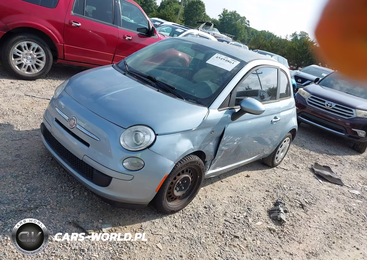 2013 Fiat 500 Pop VIN:3C3CFFAR9DT515670 - 2