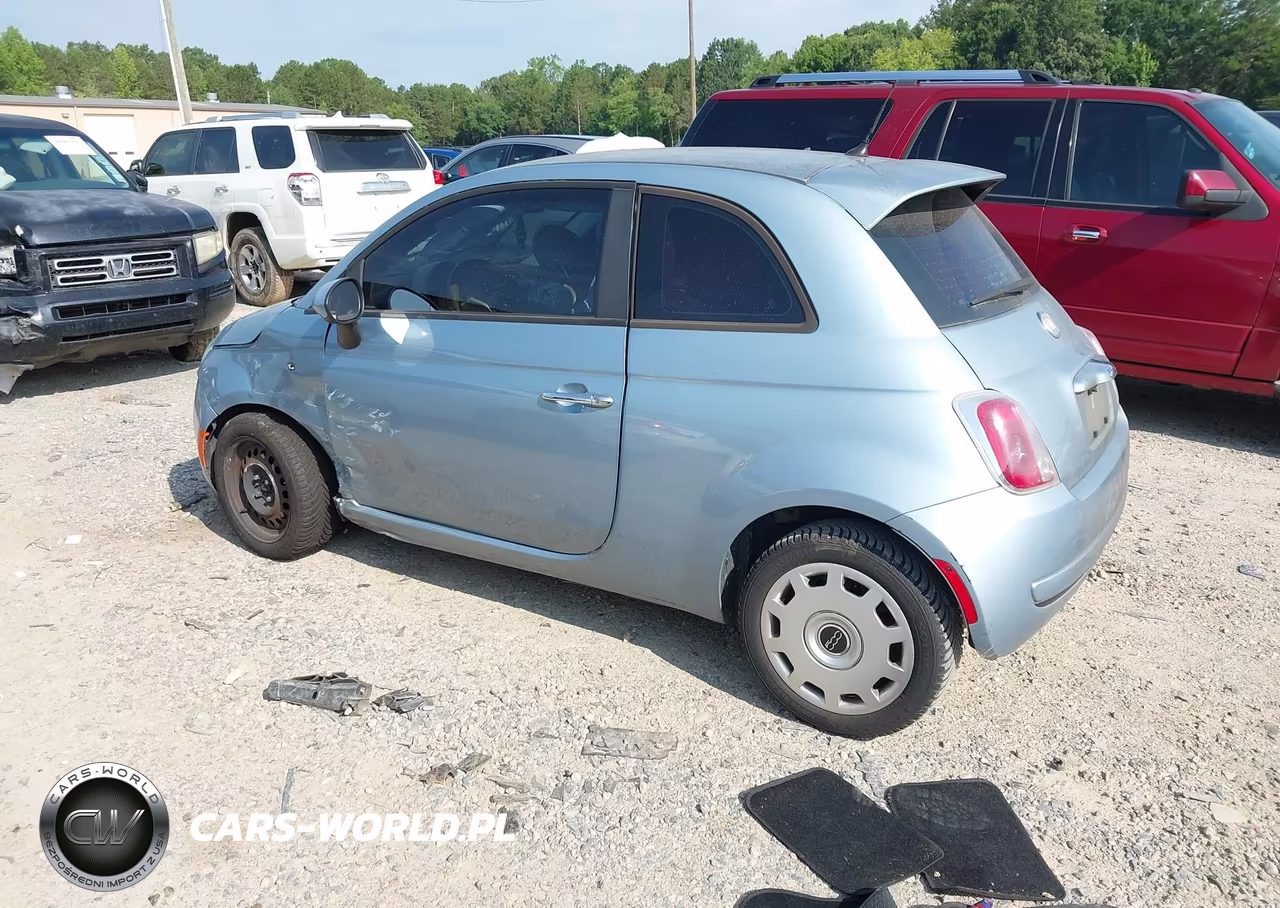 2013 Fiat 500 Pop VIN:3C3CFFAR9DT515670 - 3