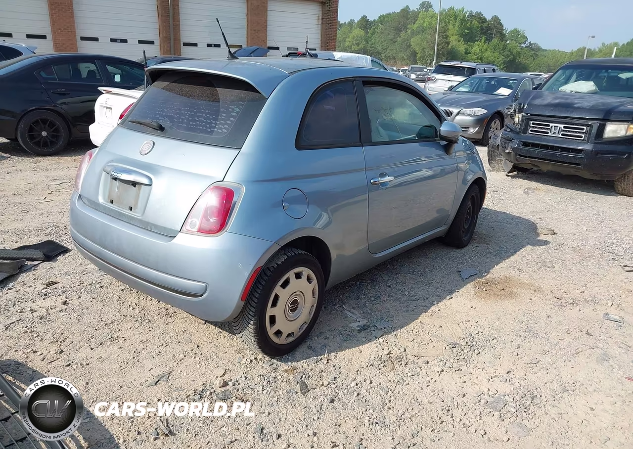 2013 Fiat 500 Pop VIN:3C3CFFAR9DT515670 - 4
