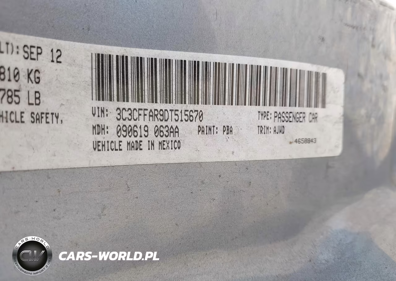 2013 Fiat 500 Pop VIN:3C3CFFAR9DT515670 - 9
