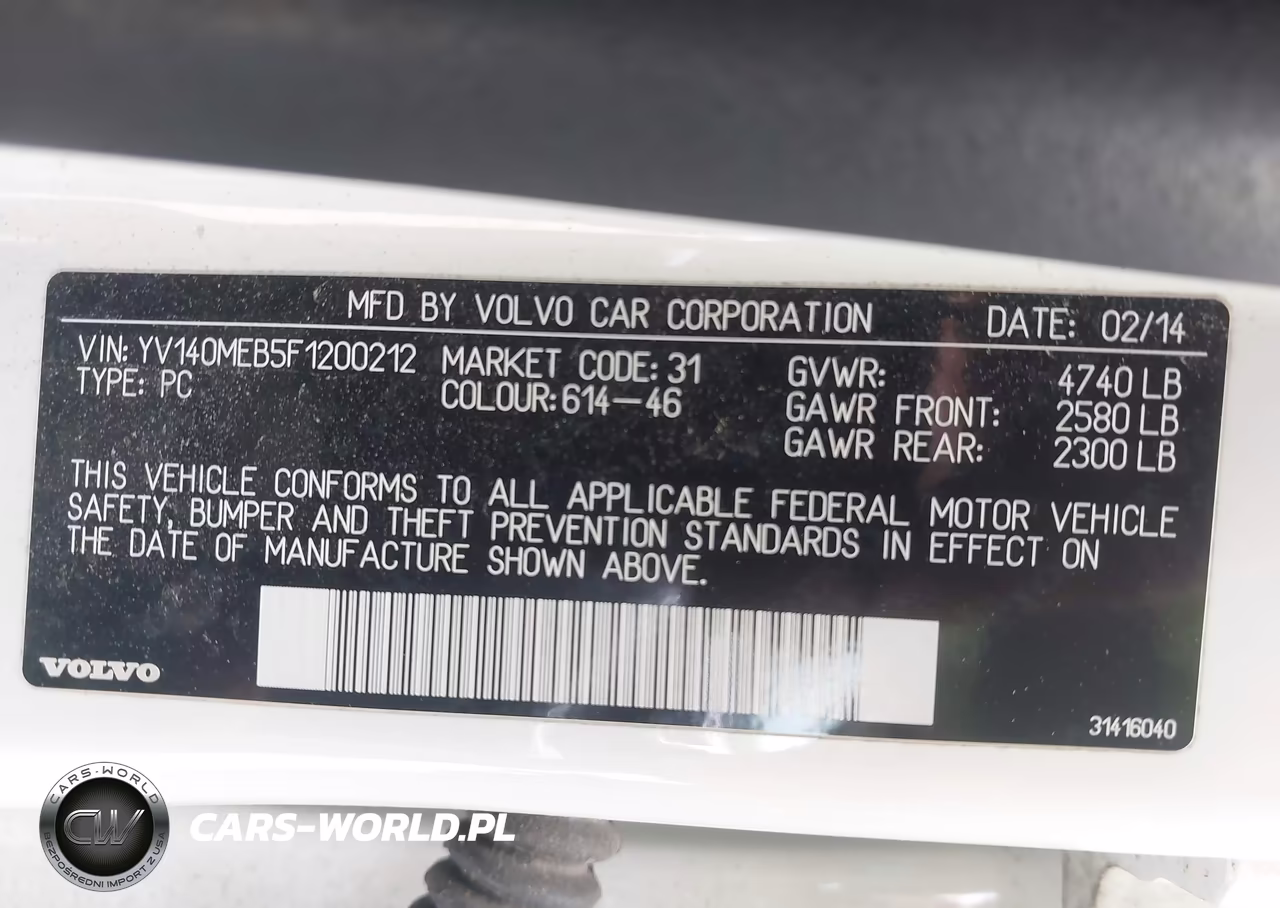 2015 Volvo V60 T5 Premier VIN:YV140MEB5F1200212 - 9