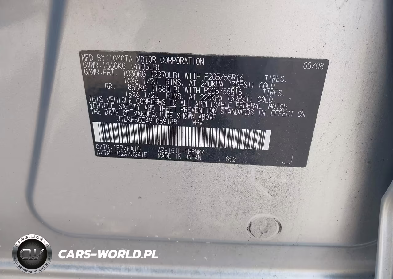 2009 Scion Xb VIN:JTLKE50E491069188 - 9