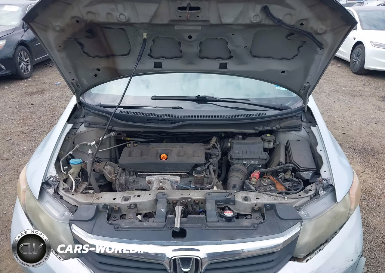 2012 Honda Civic Lx VIN:2HGFB2F57CH511256 - 10