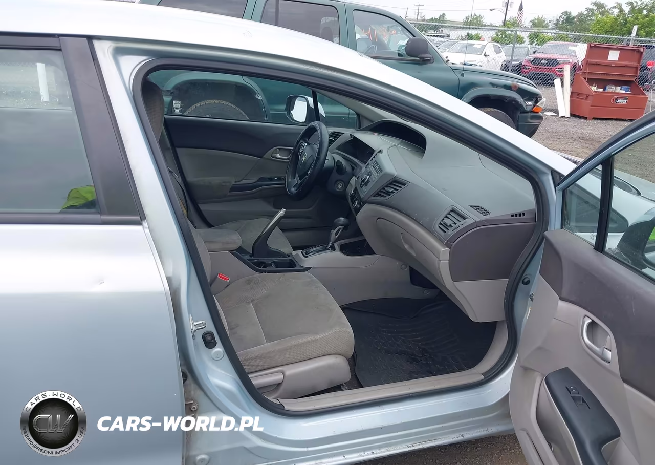2012 Honda Civic Lx VIN:2HGFB2F57CH511256 - 5