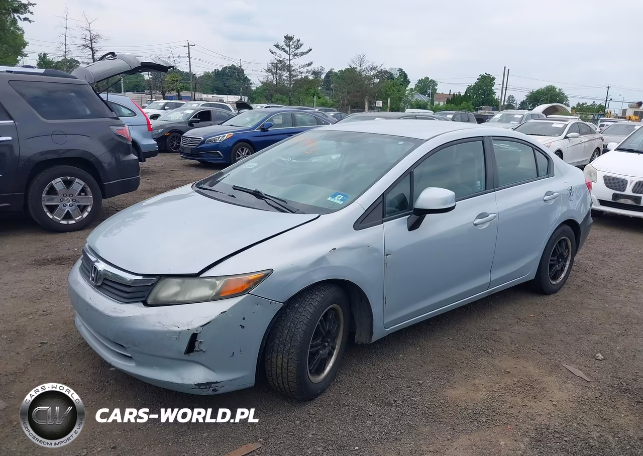 2012 Honda Civic Lx VIN:2HGFB2F57CH511256 - 6