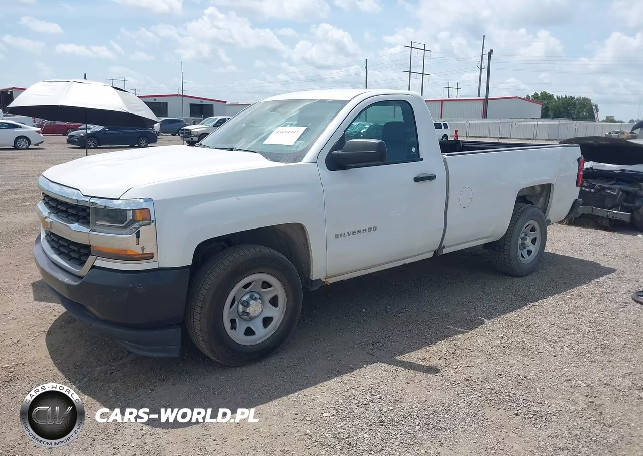 2016 Chevrolet Silverado 1500 Work Truck VIN:1GCNCNEH6GZ232505 - 2