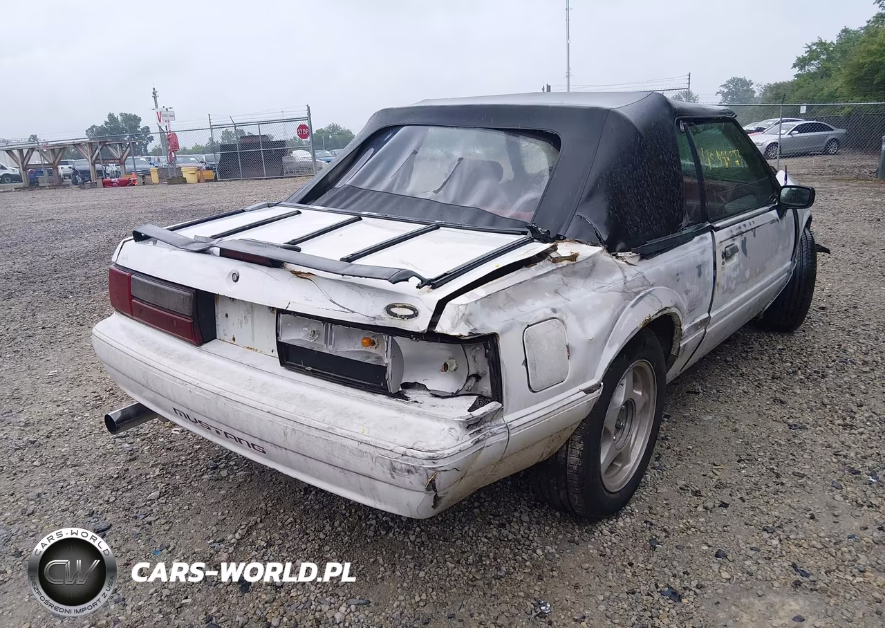 1992 Ford Mustang Lx VIN:1FACP44M6NF123938 - 4