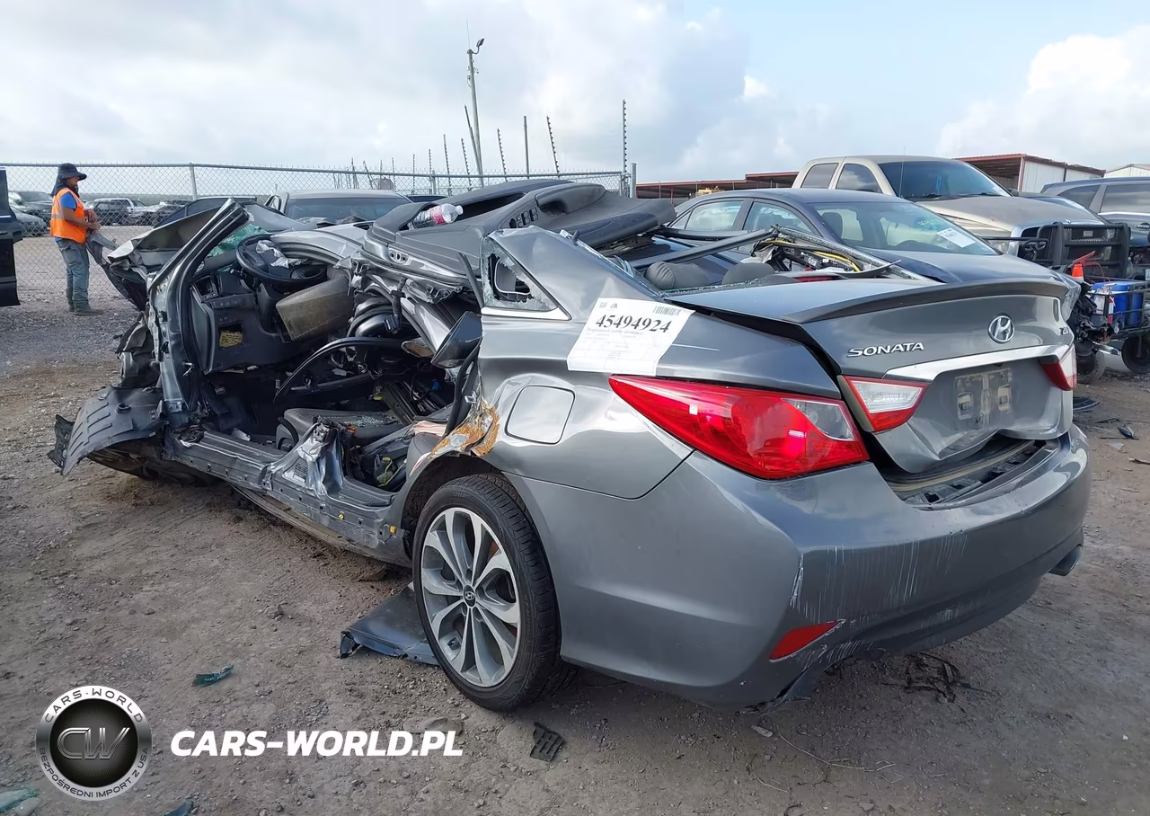 2014 Hyundai Sonata Se 2.0T VIN:5NPEC4AB6EH928605 - 3