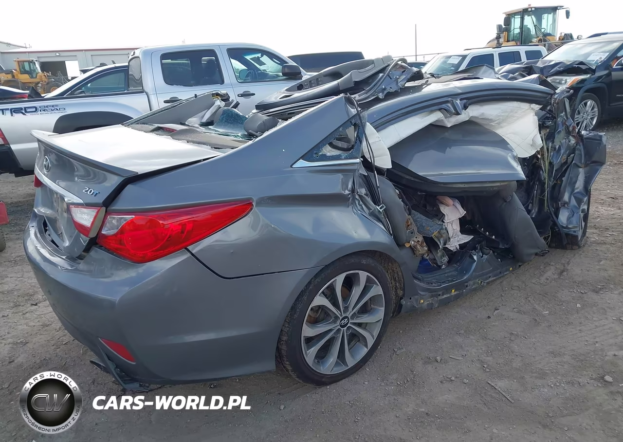 2014 Hyundai Sonata Se 2.0T VIN:5NPEC4AB6EH928605 - 4