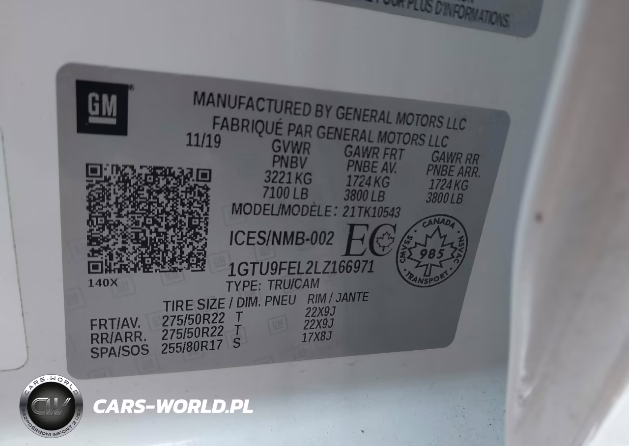 2020 GMC Sierra 1500 Denali VIN:1GTU9FEL2LZ166971 - 9