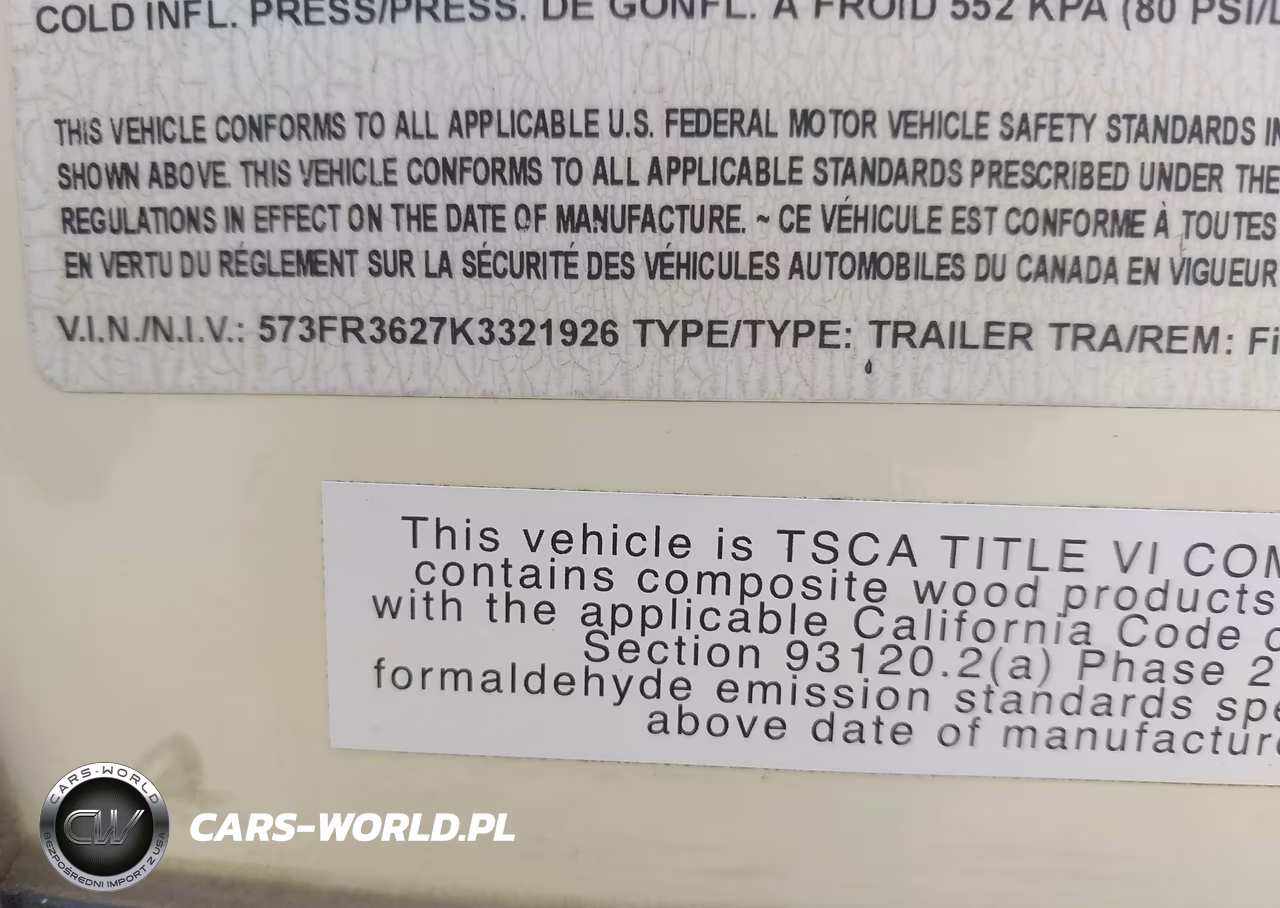 2019 Grand Design Tl VIN:573FR3627K332196 - 9