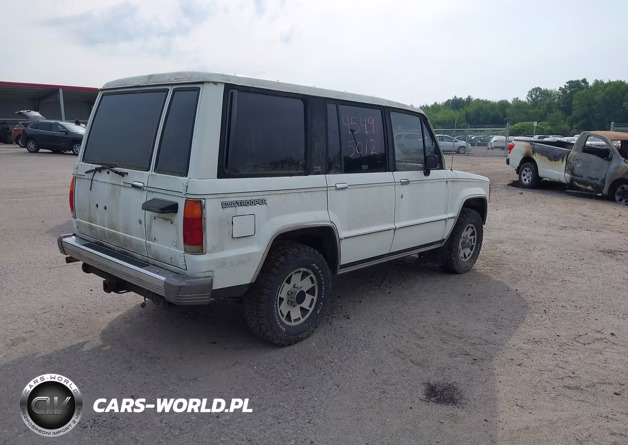 1989 Isuzu Trooper Ii VIN:JACCH58E6K8906028 - 4
