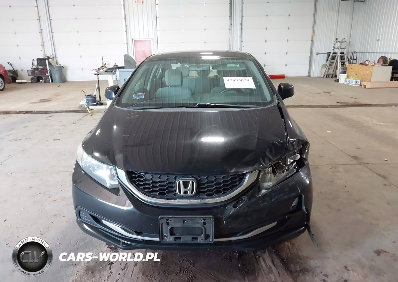 2013 Honda Civic Lx VIN:19XFB2F59DE284003 - 12
