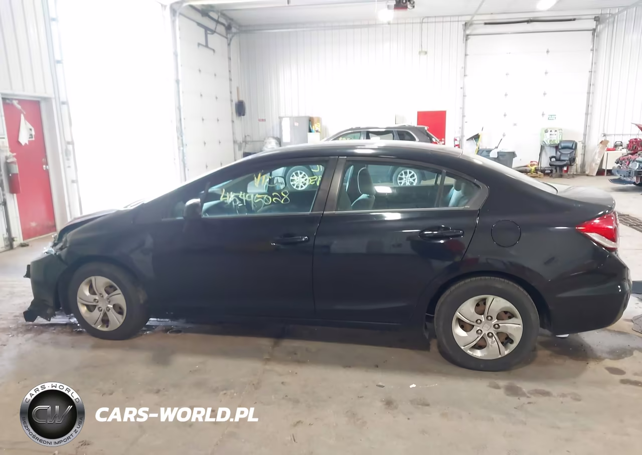2013 Honda Civic Lx VIN:19XFB2F59DE284003 - 14